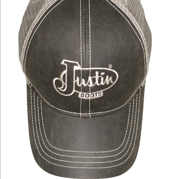 justin boots hat